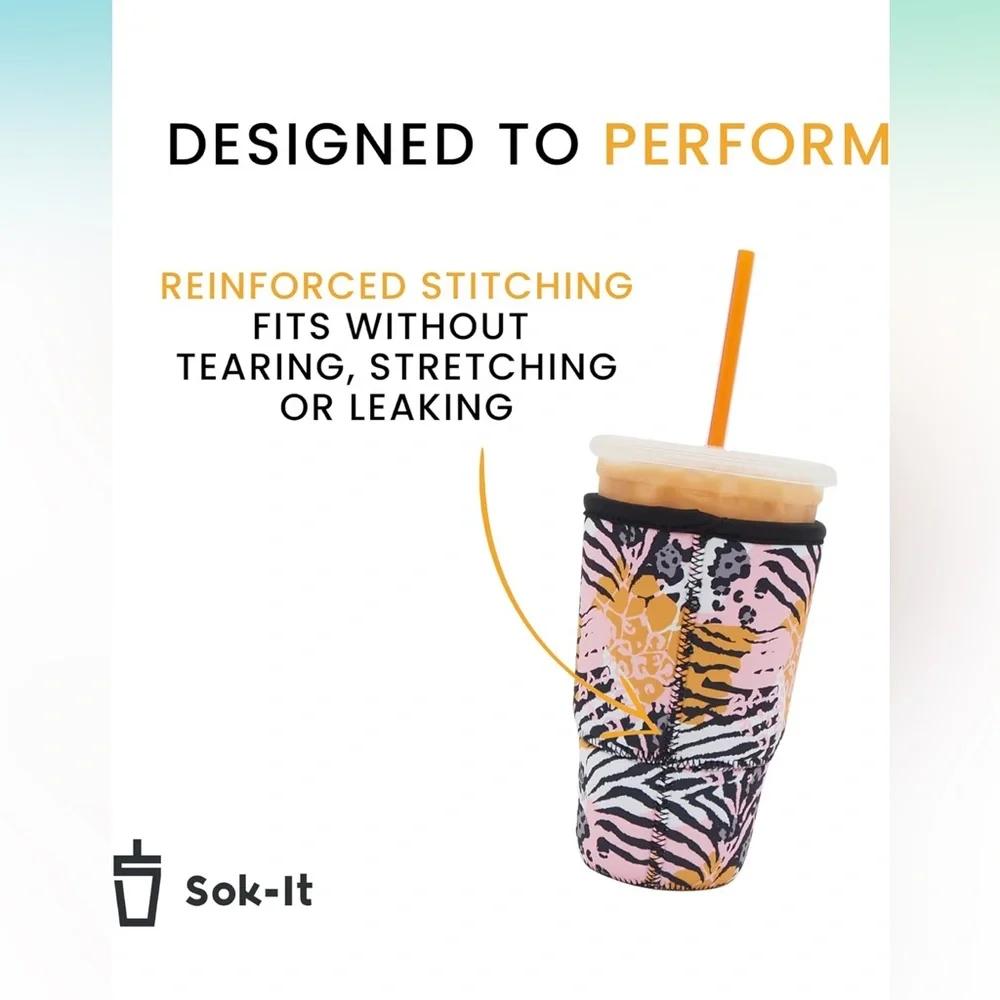 Java Sok Colorful Cup Sleeve - Picture 6 of 8